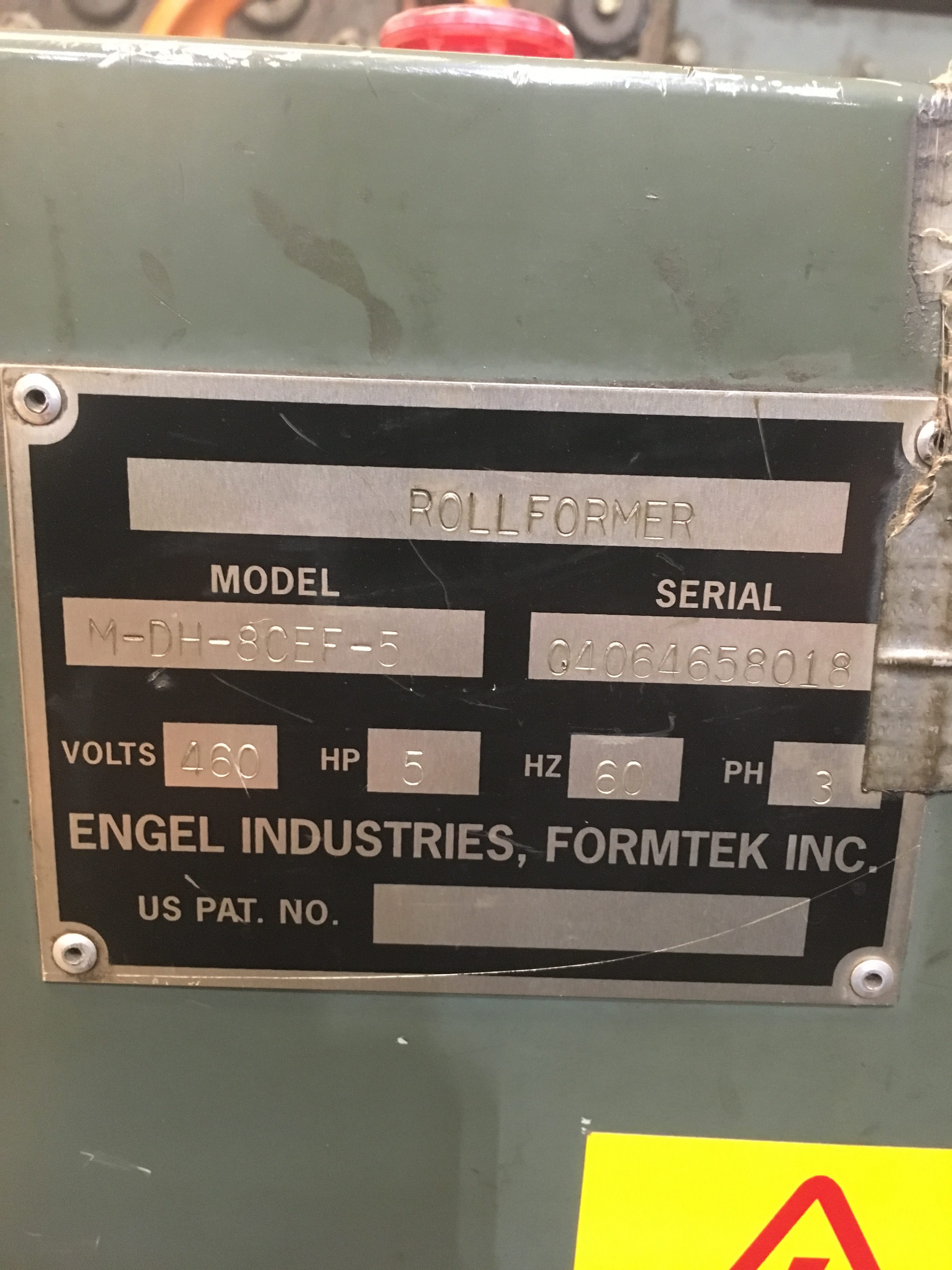 2005 Engel Coil Line serial #